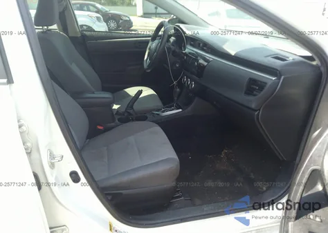 2015 Toyota Corolla L из США, поврежденный, VIN 2T1BURHE4FC399589